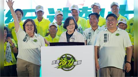 快新聞／蔡易餘、吳玉琴鹿草聯合競總成立氣勢如虹　綠營超大咖南下力挺