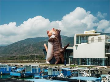 擁抱貓重回屏東看海美術館　9充氣裝置「怪獸代班」