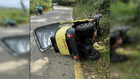 嘟嘟車出租營利遊走法律邊緣？　翻車受傷沒有保險還得賠車損