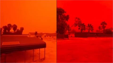 澳洲海灣突現「血紅色天空」!罕見異象瘋傳…專家揭:並非影像特效