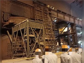 高雄中鋼工人遭捲入機器亡　勞工局開罰90萬