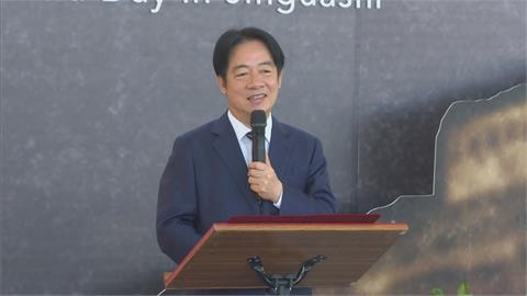 快新聞／「跟著朦朧潮濕的一天去金瓜石」　賴清德感謝奈良美智慷慨為台作畫
