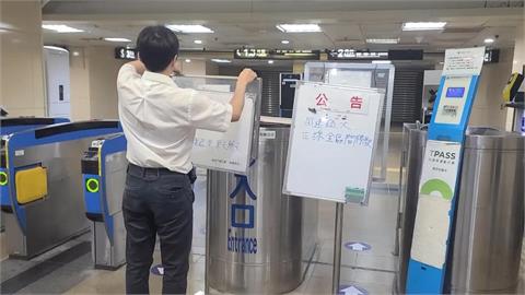 「薔琵」強風扯斷電車線　南下基隆列車「突改終點旅客全被趕下車