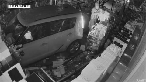 宵小開贓車撞破門行竊 美國亞利桑納州竊案全都錄