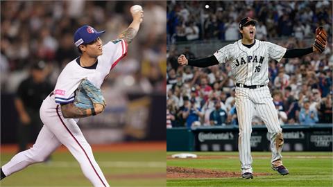 大谷翔平（右）對決台灣隊，達人揭「原價票機會」來了。（圖／中華棒協提供、美聯社提供）