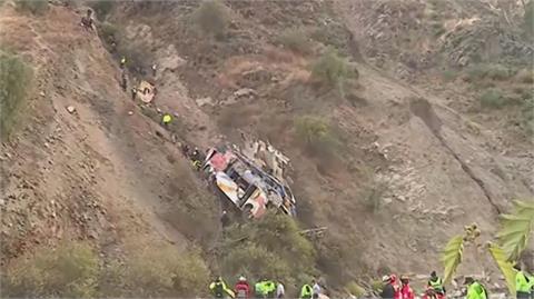祕魯重大交通意外 巴士懸崖墜落32死含2童
