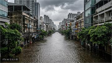 連日暴雨釀災！曼谷全區淪陷 50個行政區宣布進入災難狀態