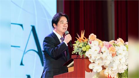 出席玉山論壇　賴總統：與理念相近國家共撐「民主保護傘」