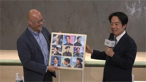 賴清德頭貼化身「戴耳環歐巴」　網友票選AI照片