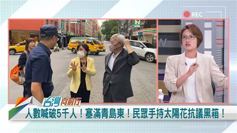 民團立院外集結！統促黨也現身！綠議員：故意來鬧場！