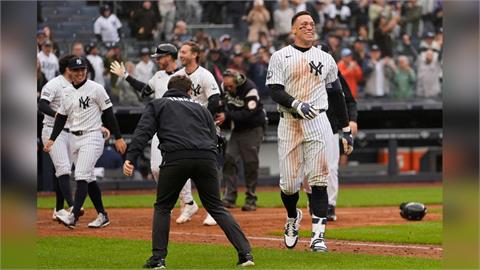 MLB(影)/洋基「法官」打出再見轟帶頭奪勝!擺脫11場無開轟低潮