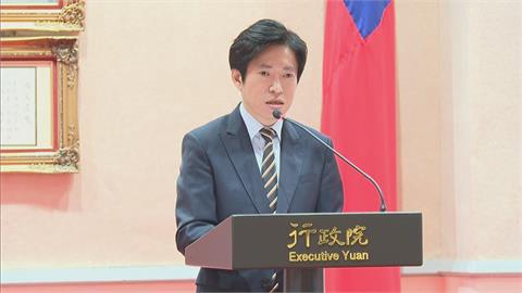快新聞／政院秘書長交接！張惇涵自詡「控球後衛」　盼引導團隊高效得分