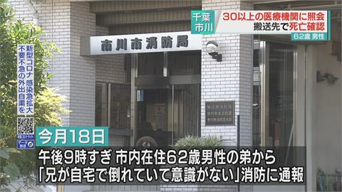千葉62歲男疑染疫成人球　慘遭30間醫院拒收身亡