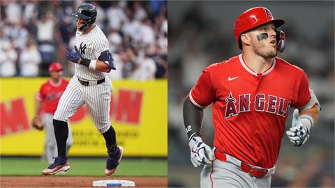 MLB(影)／美國隊長又同場炸裂！法官、鱒魚神獸互轟　洋基9下大逆轉向天使說再見