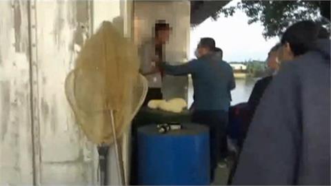 泰國蝦養殖場變身地下製毒工廠　警破門逮人