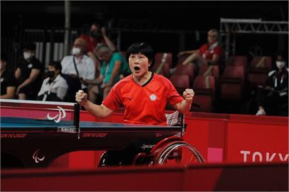 快新聞／帕運台灣桌球選手表現亮眼　蔡英文大讚：旺盛鬥志激勵了我們！