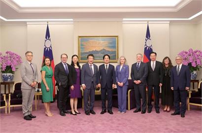 接見CSIS訪問團　準總統賴清德：新政府將理性、審慎處理兩岸關係