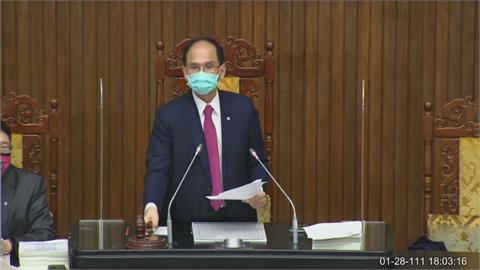 立院三讀通過總預算  游錫堃：台灣是了不起的民主國家