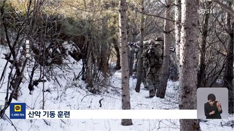 防北朝鮮！　南韓海軍特戰團　冰天雪地下跳海、滑雪