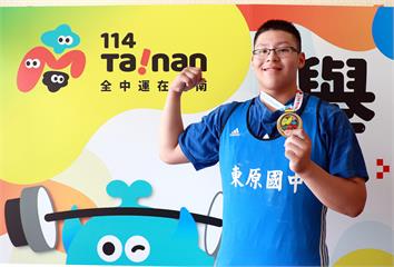 《全中運》東原國中蔡定叡自我突破　替地主臺南再添一金