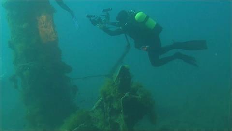 潛入海地觀看戰爭沈船　土耳其海底博物館開幕