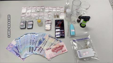 台中中華夜市藏「毒品雜貨店」　毒鴛鴦租套房販毒
