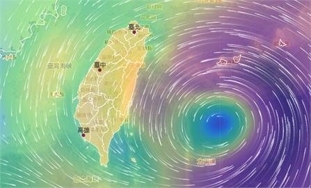 快新聞／氣象署風力最新預測　明天全台22縣市皆達停班停課標準
