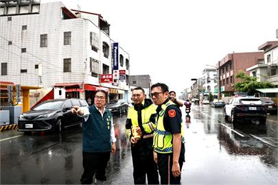 台南後壁、白河遭豪雨侵襲 黃偉哲市長第一時間深入災區勘災安民