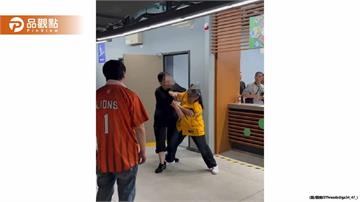 大巨蛋明星賽驚見格鬥秀！香港男女球迷爆全武行