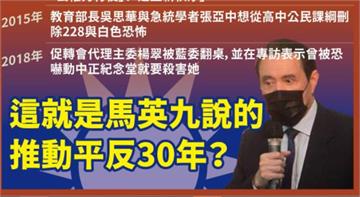 快新聞／馬英九稱為228「盡心盡力30年」 台灣基進狠批：睜眼說瞎話