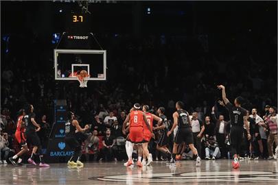 NBA(影)／籃網6秒追6分大逆轉！　火箭小將「砂鍋大」發球失誤GG了
