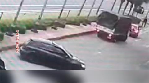 囂張飆車族 偷交通錐封路在花蓮台11線競速