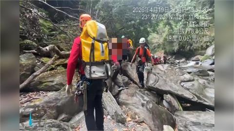 7旬婦花蓮瓦拉米步道失聯九天 疑高處墜落倒臥溪谷無生命跡象