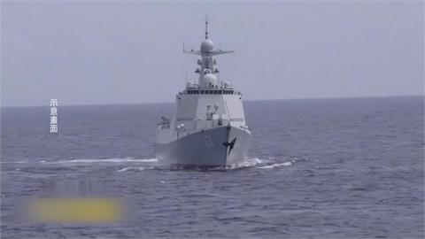 中艦企圖闖恆春外海　我海軍戰術攔截「極近距離交錯」