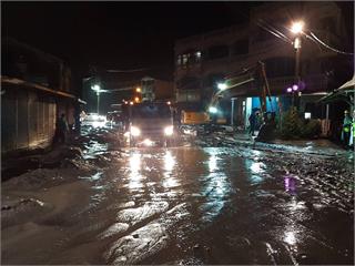 馬太鞍堰塞湖釀災！台鐵復建協助工作小組攜手各地消防單位馳援