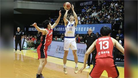 瓊斯盃/台灣藍首戰4分險勝強敵日本!CBA選秀狀元宋昕澔末節挺身而出成英雄
