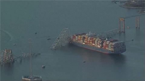 美巴爾的摩大橋遭撞斷6失蹤　州長：貨輪撞上前曾求救