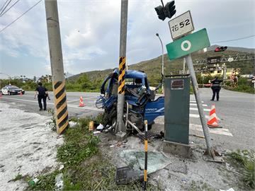 現役軍人載兄友打獵 回程疑打瞌睡自撞釀兩死