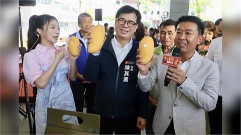 高雄夏祭新鮮市開跑！陳其邁讚高雄水果：城市外交利器