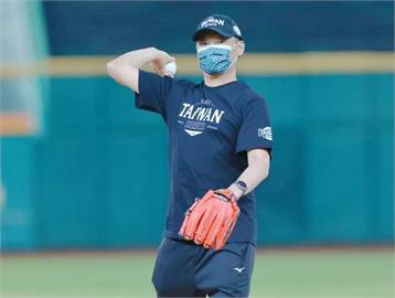 快新聞／抗癌2年復出球場開球　「喇叭」潘忠韋：難以形容的感動