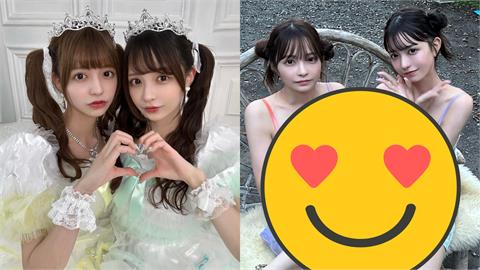 日本奇蹟雙胞胎「清涼寫真」引網朝聖　星探挖掘成偶像最新美照揭露！