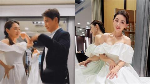 戎祥驟逝12年「遺孀賴芊合」披白紗！突喊「衝動浪漫」鬆口真實心境