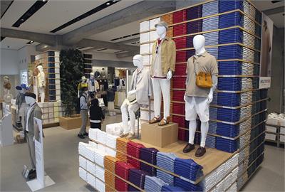 日本服飾品牌實踐永續理念　新旗艦店以回收衣物當建材