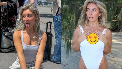 金髮妹昔12hr「激戰1057男」暴紅!才宣布新挑戰突喊卡…自爆:擔心不能走路