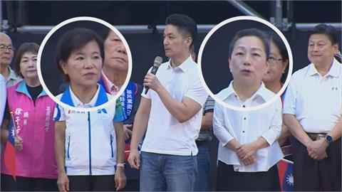 蔣萬安忘詞靠徐榛蔚救　網酸：稿太新還沒背熟
