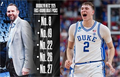NBA／2025選秀會將登場　獨行俠握狀元籤高機率搶旗、籃網竟有5個首輪籤