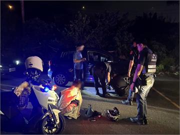 見義勇為！外送員助警攔截逃逸車輛　警網制伏瘋狂駕駛