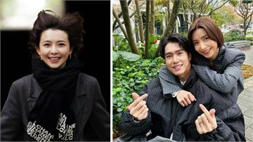 吳婉君被風一吹「從女神秒變姥姥」逗樂粉絲！《愛的榮耀》洪浩竣跟進甜喊：子陽造型也沒在輸的