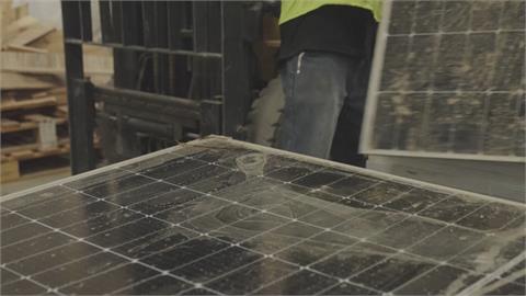 太陽能板「全身是寶」　回收廠再利用高價值原料