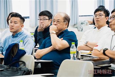 【淡江傳真】化材系學生暑期實習分享 高階主管聆聽賜教